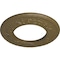 Ekena Millwork Salem Ceiling Medallion (Fits Canopies up to 7 1/8"), 13 1/4"OD x 7 1/8"ID x 7/8"P, Mississippi Mud CM13SAMMF - alternate 3